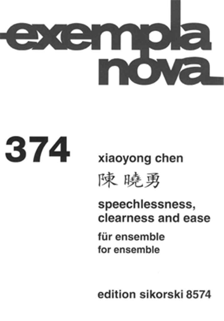 Speechlessness, Clearness And Ease